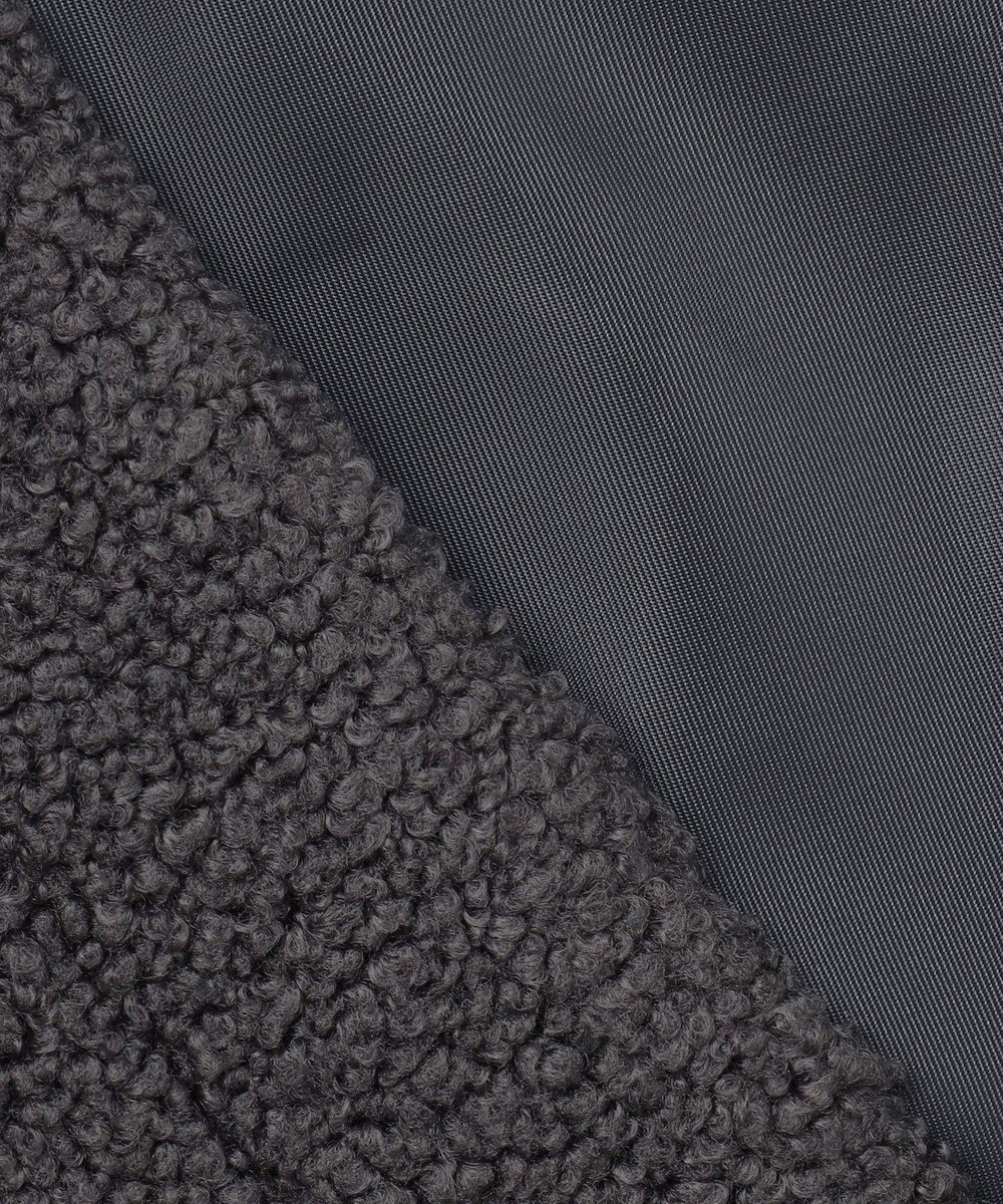 自由区 L 【洗える】ボアコンビ アウター 