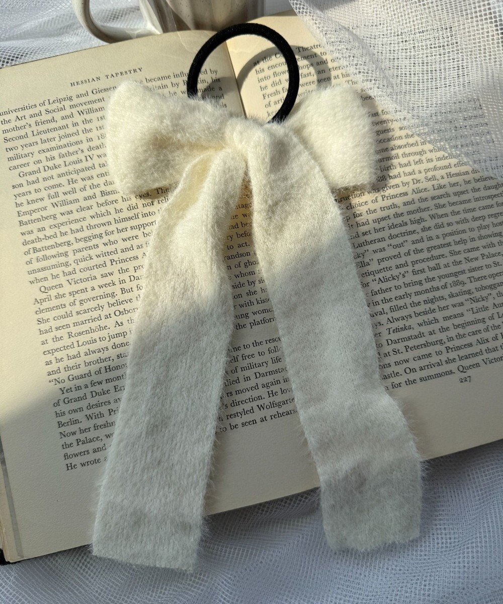 WEGO Lシャギーニットリボンゴム 