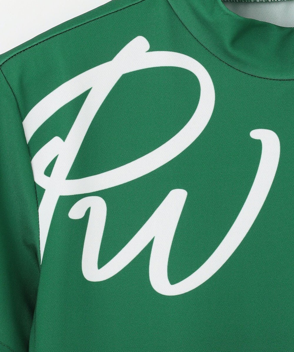 PW CIRCULUS 【吸水速乾 / 伸縮性抜群】【WOMEN】筆記体ロゴ COOLベンチレーションモック T 