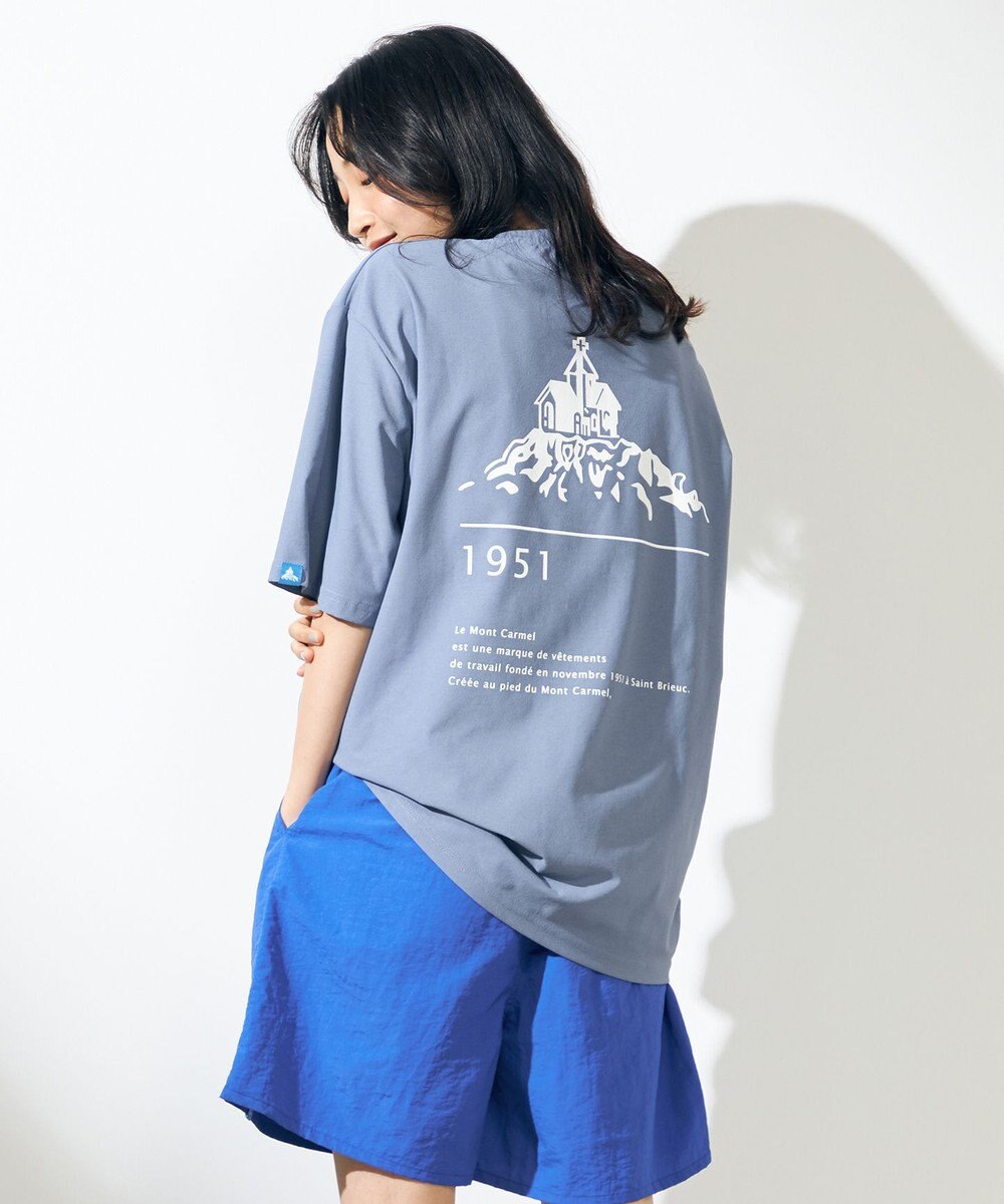 SHARE PARK LADIES 【UVカット・吸水速乾・ストレッチ・軽量 】バックプリントTシャツ 