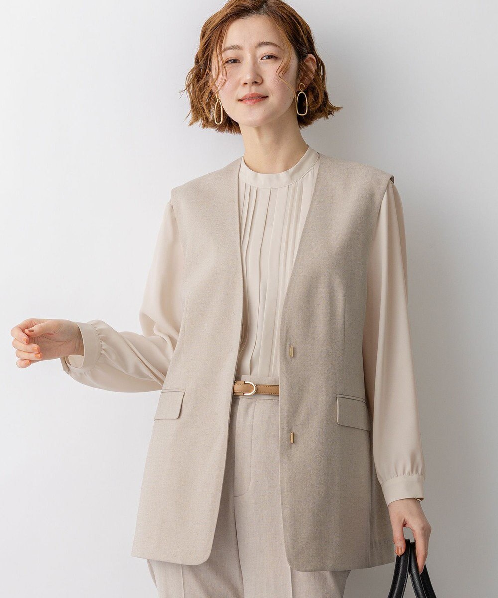 23区 【先行予約】アイアスマットストレッチ ノーカラージレ 