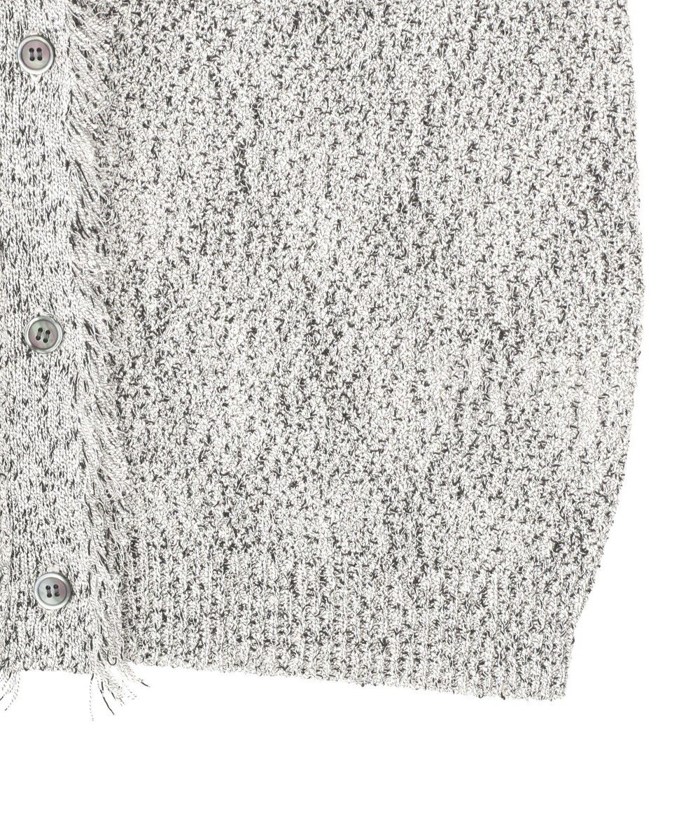 CRAFT STANDARD BOUTIQUE フリンジノースリーブニットプルオーバー 