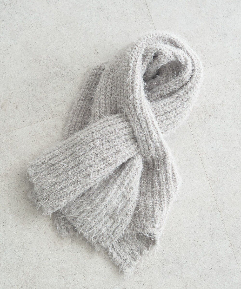 earth music&ecology カラーミックスシャギーマフラー 