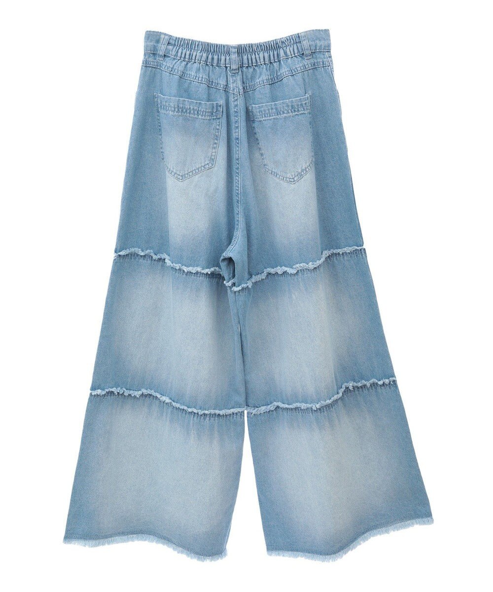 Green Parks ・ＳＵＧＡＲ　ＳＰＯＯＮ　ティアードデニムパンツ 