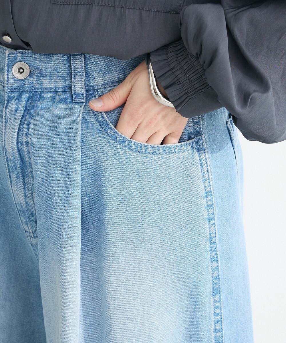 Green Parks ・ＳＵＧＡＲ　ＳＰＯＯＮ　ティアードデニムパンツ 