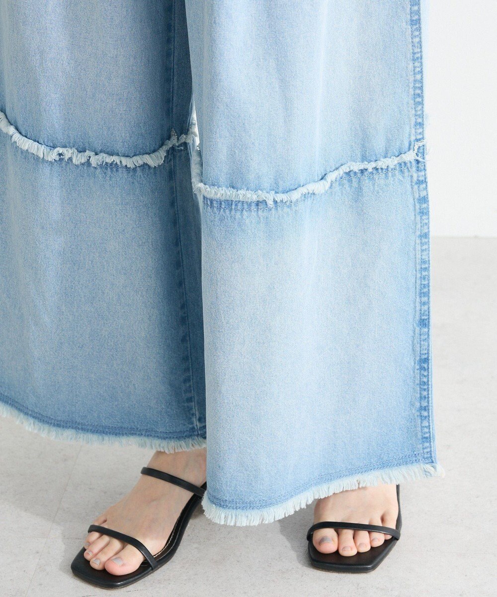 Green Parks ・ＳＵＧＡＲ　ＳＰＯＯＮ　ティアードデニムパンツ 