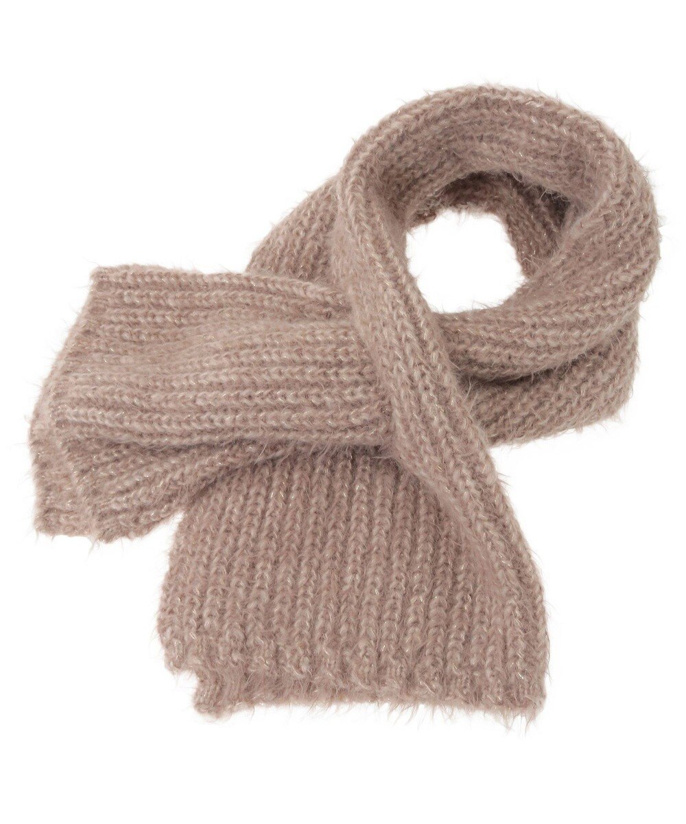 earth music&ecology カラーミックスシャギーマフラー 