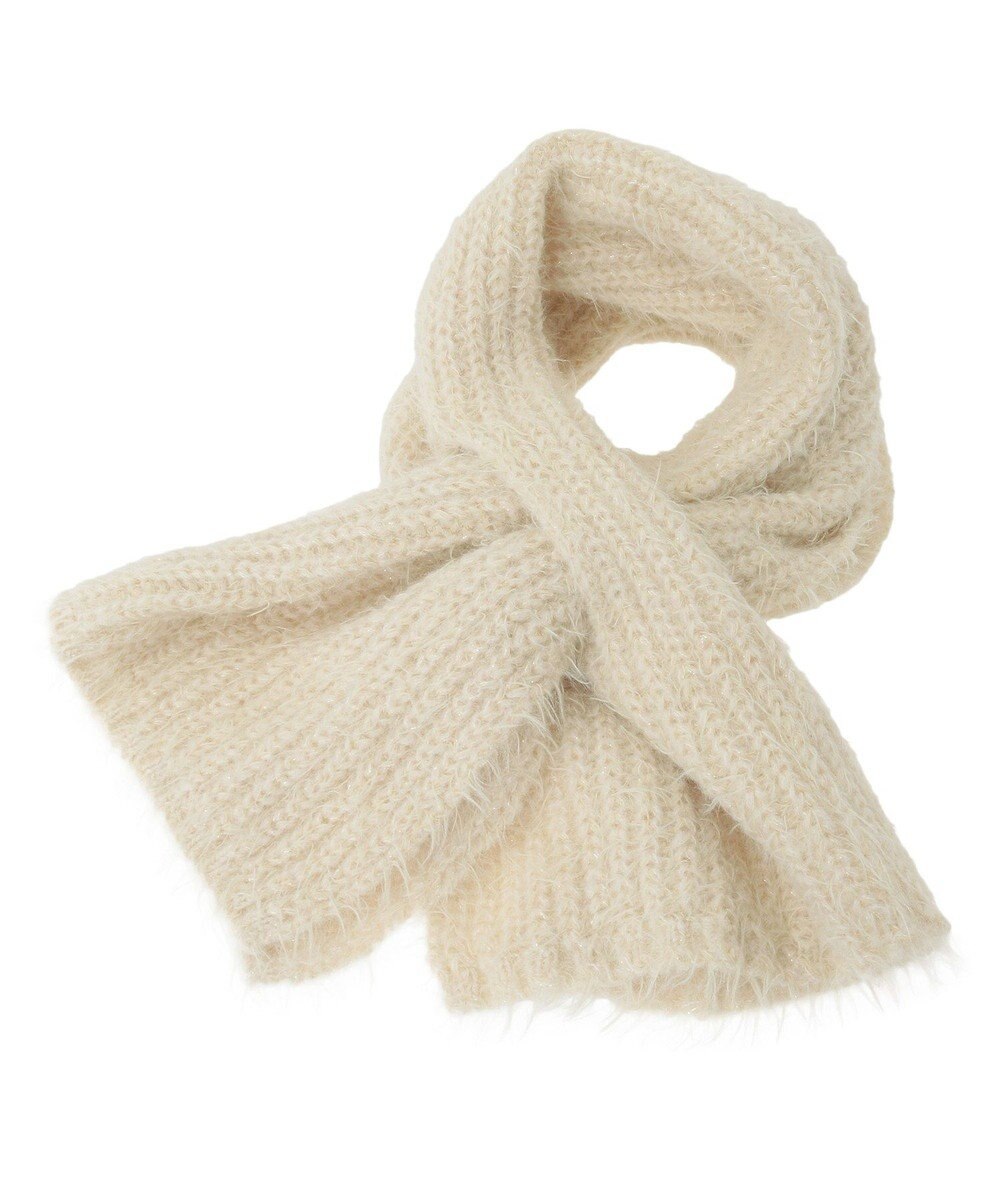 earth music&ecology カラーミックスシャギーマフラー 