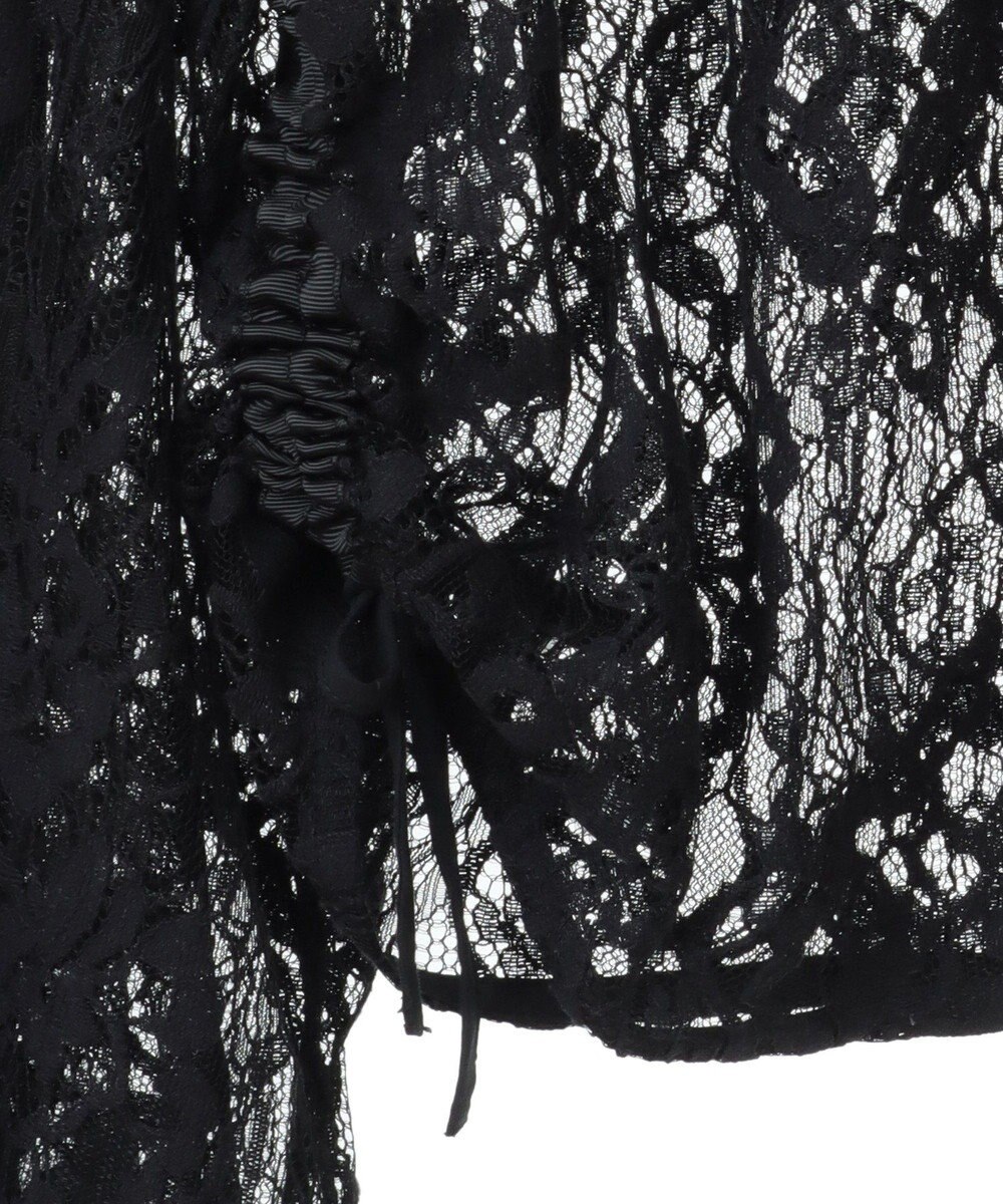 earth music&ecology レースＺＩＰシャツ 