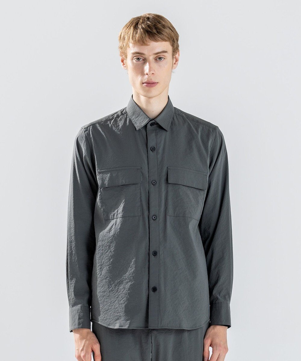 JOSEPH HOMME 新素材【ストレッチ】グレインウェーブストレッチ / シャツブルゾン 