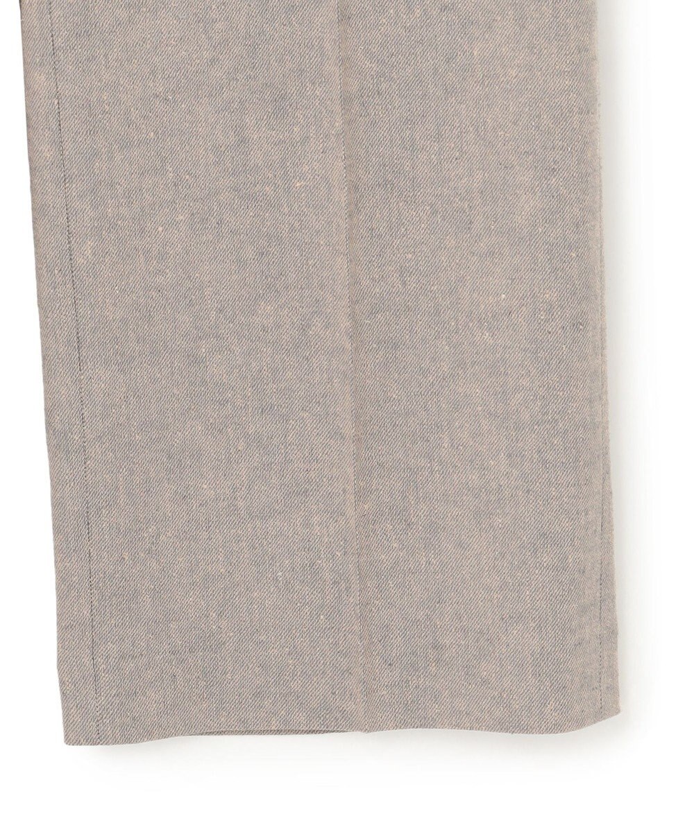 23区 L 【セットアップ対応】リネン ミックスツイード   マリン パンツ 