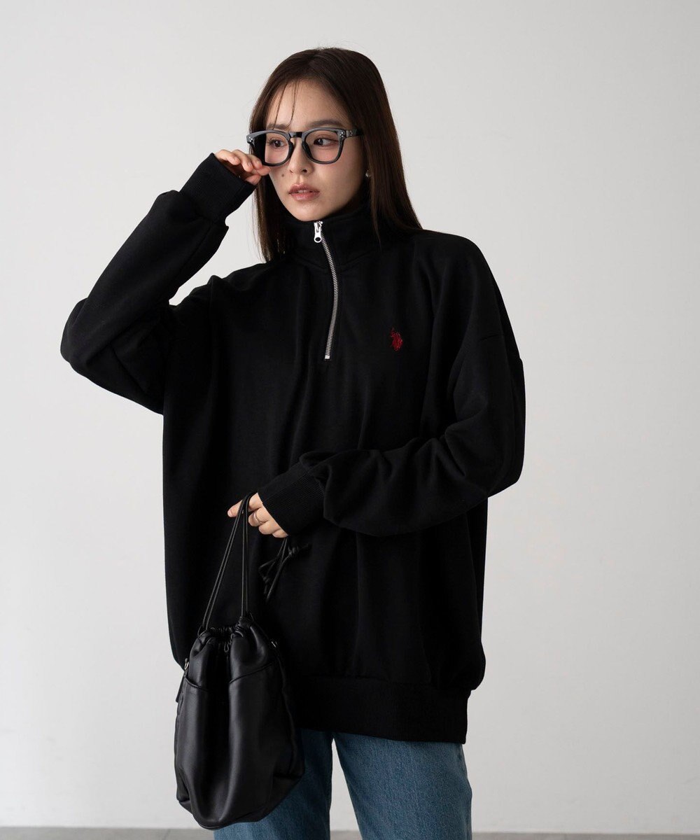 WEGO 【WEB限定/25年秋冬新作/ユニセックス着用ITEM】別注USPOLOハーフZIPPO 