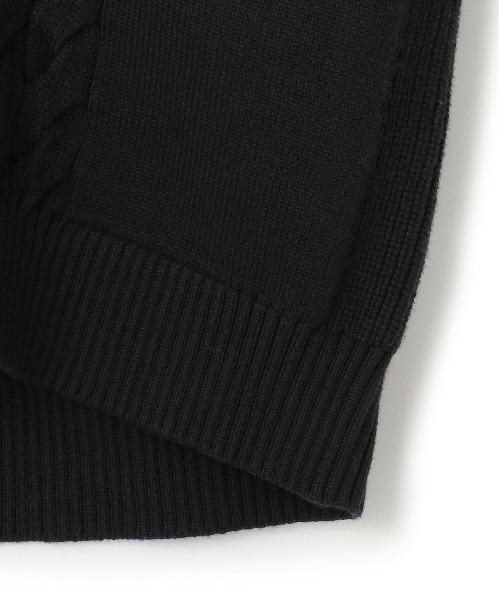 23区 【洗える】コットンリリー Vネック ベスト 