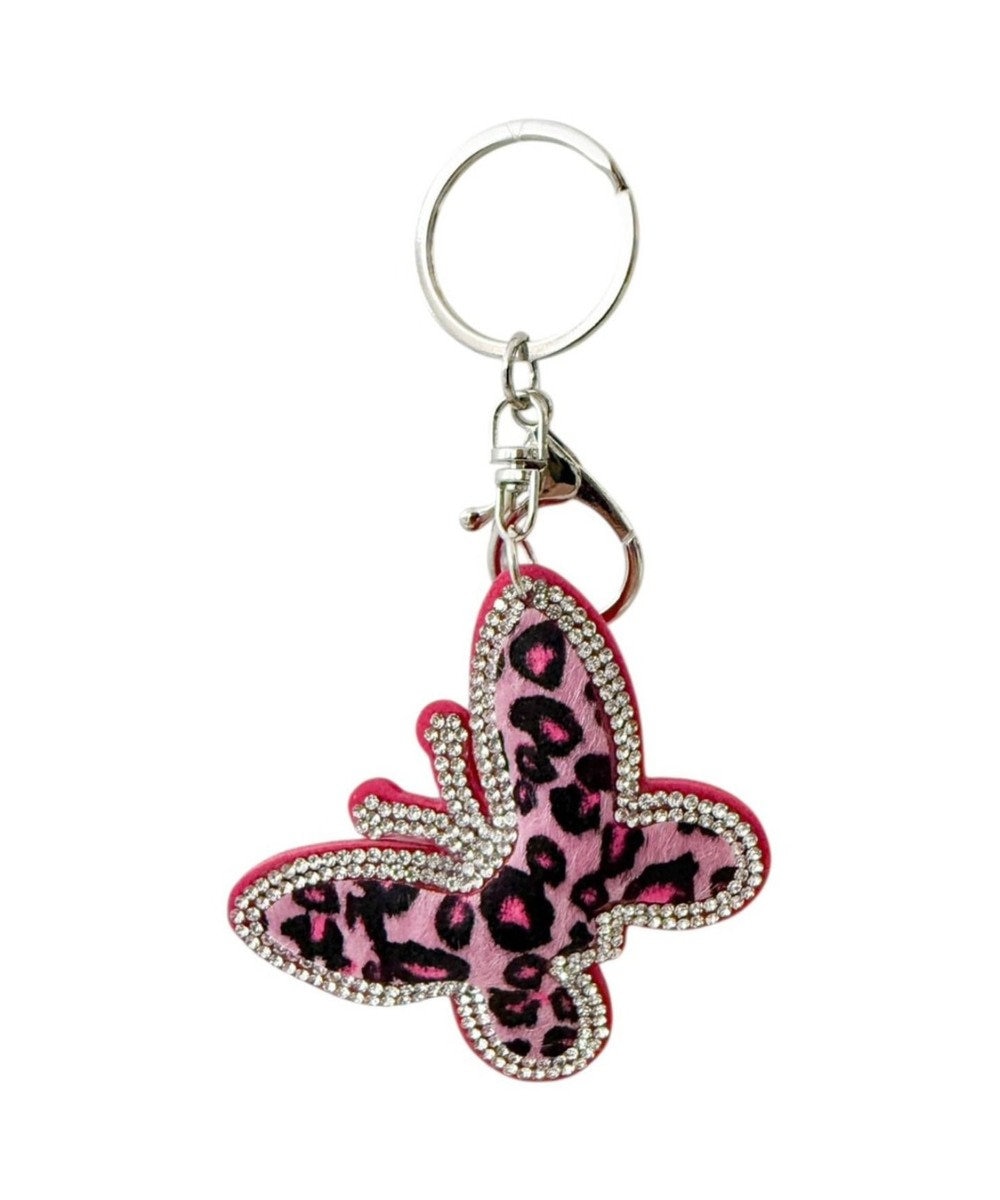 WEGO キラキラレオパバタフライキーホルダー 
