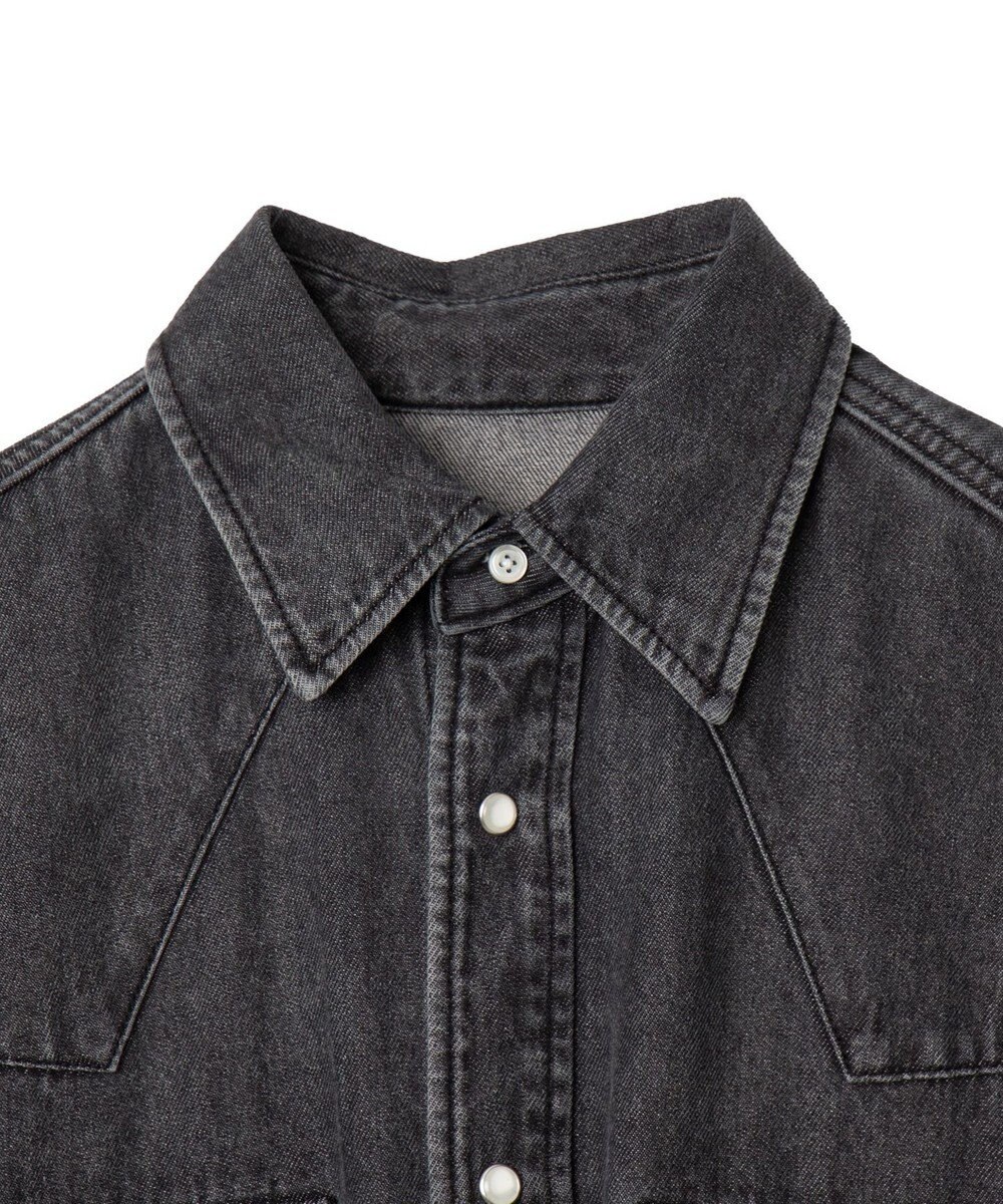 WEGO デニムウエスタンシャツ（LS） 