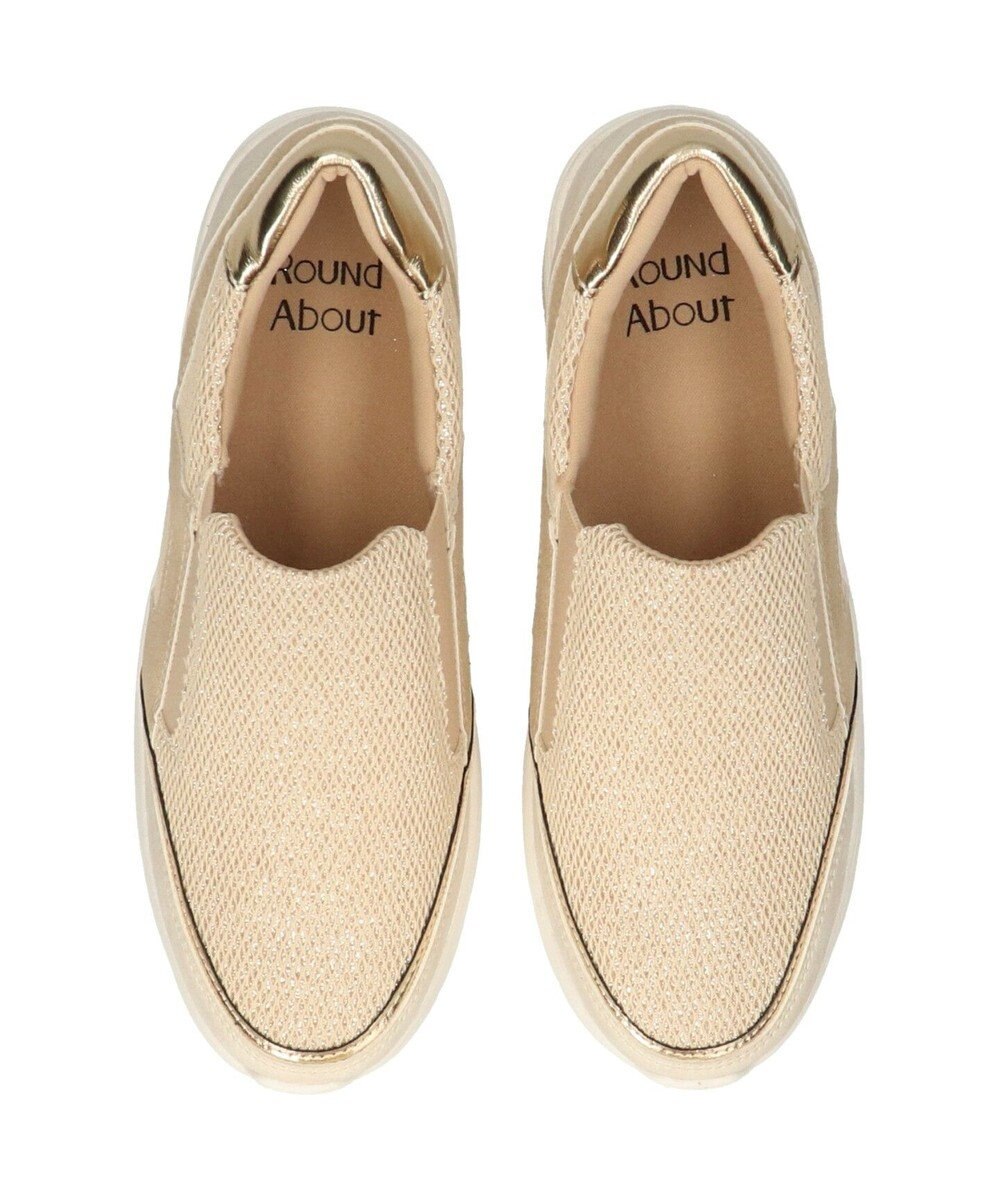 Bridget Birkin 【Round About】ヒールアップスリッポンスニーカー 