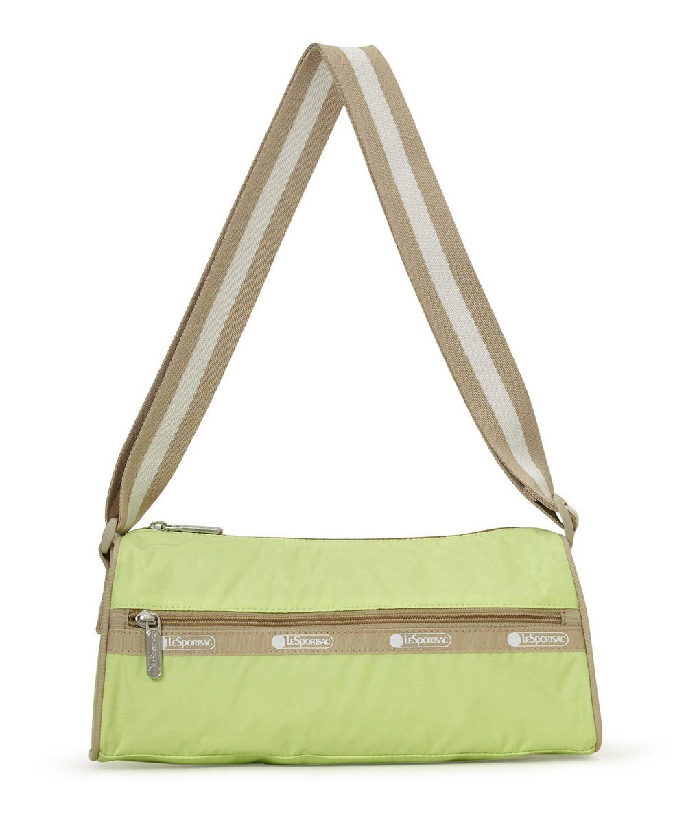 LeSportsac E/W SQUARE BOX SHOULDER/スペクテイターライム/ボーン 
