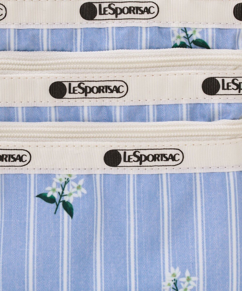 LeSportsac 3ZIP COSMETIC/ジャスミンストライプ 