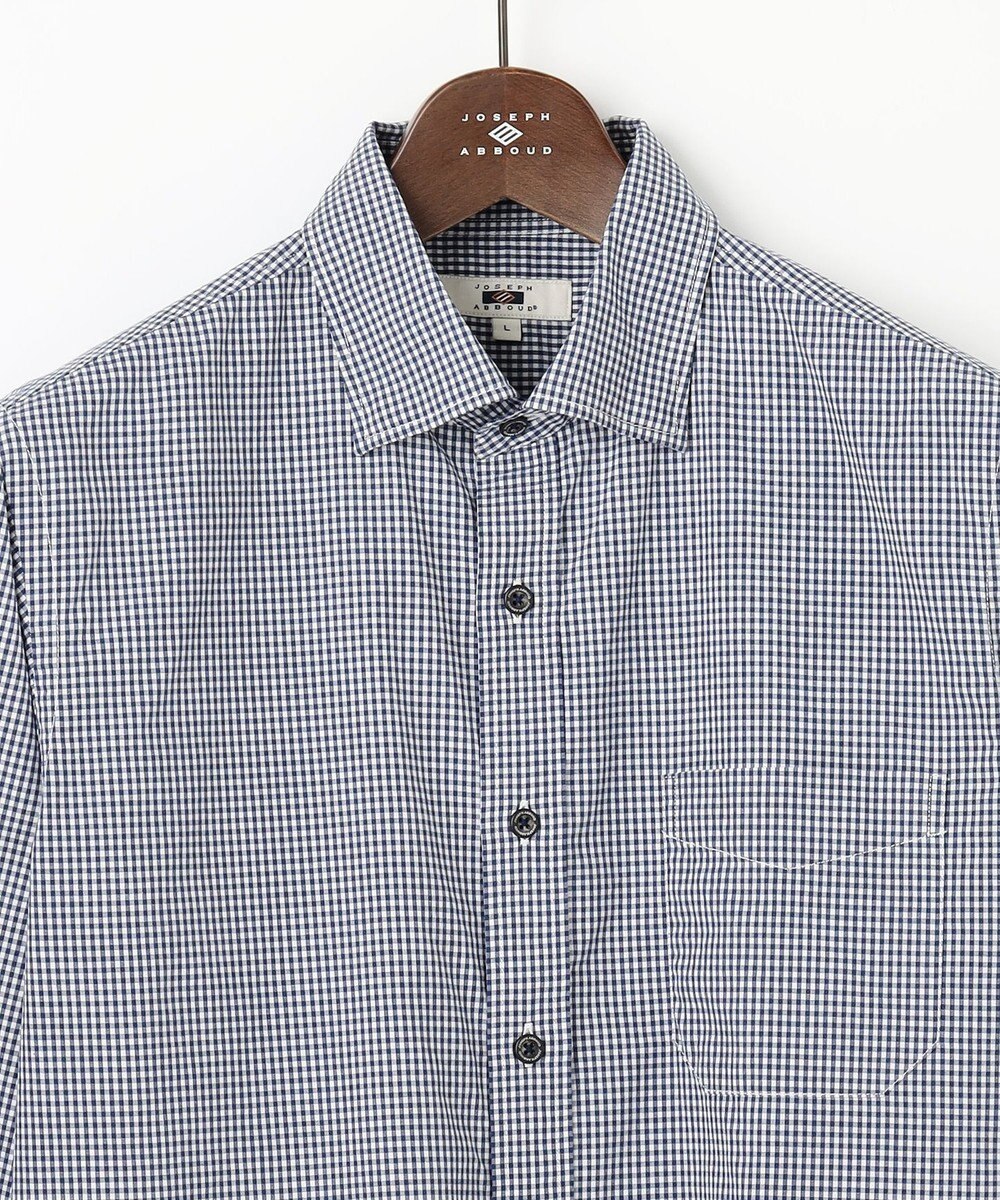 JOSEPH ABBOUD 【柔らかな肌触り/暖かい】ファインブラッシュド ネル チェック シャツ 