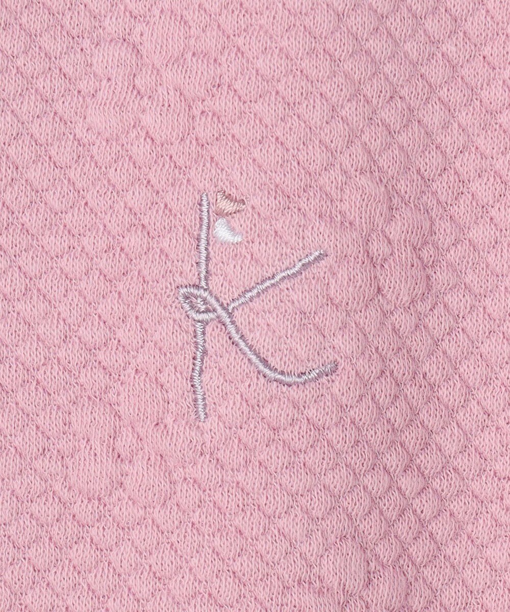 組曲 KIDS 【150-160㎝】フラワーキルト パーカー 