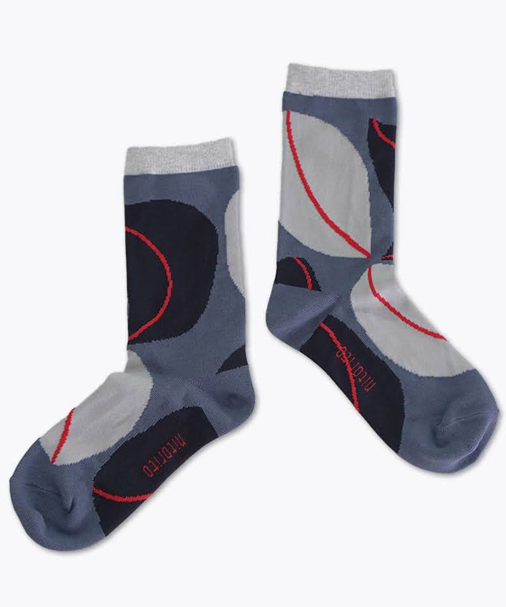 nitorito 【UNISEX】米沢オリジナル柄 nuts 靴下 