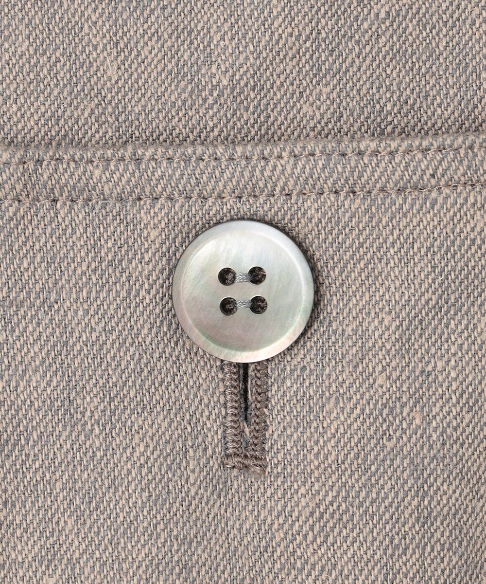 23区 L 【セットアップ対応】リネン ミックスツイード   マリン パンツ 