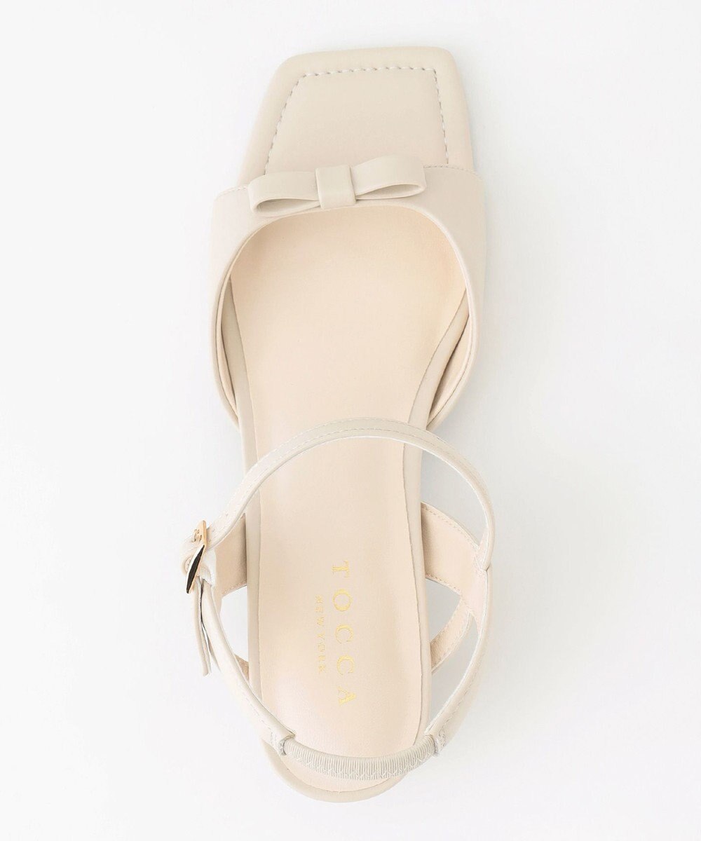 TOCCA 【大人百花掲載】TINY RIBBON SANDALS サンダル 