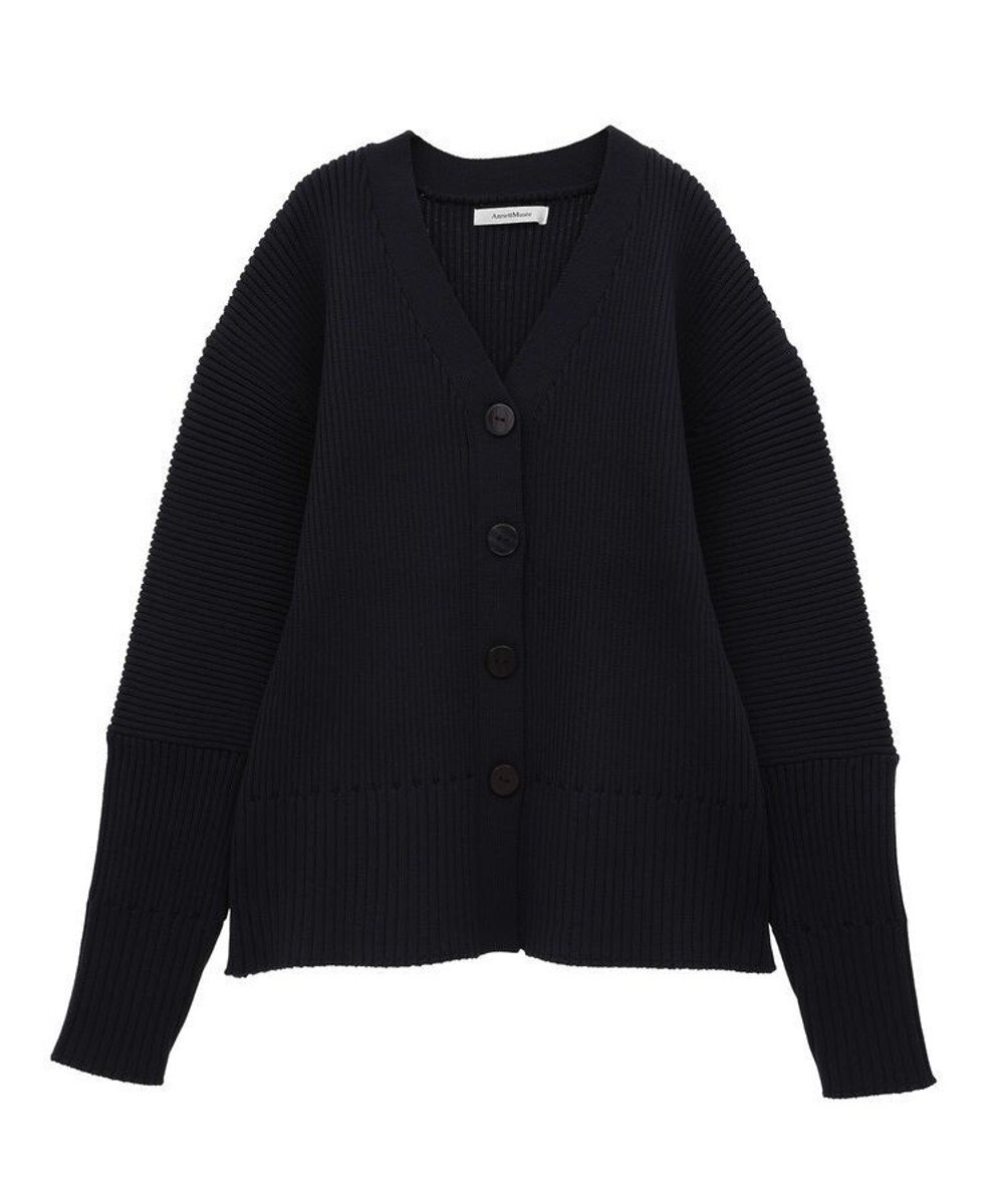 Green Parks リブニットカーディガン 