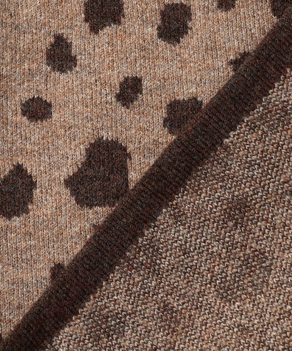 PW CIRCULUS 【MEN】SNOW LEOPARD柄フーディー 