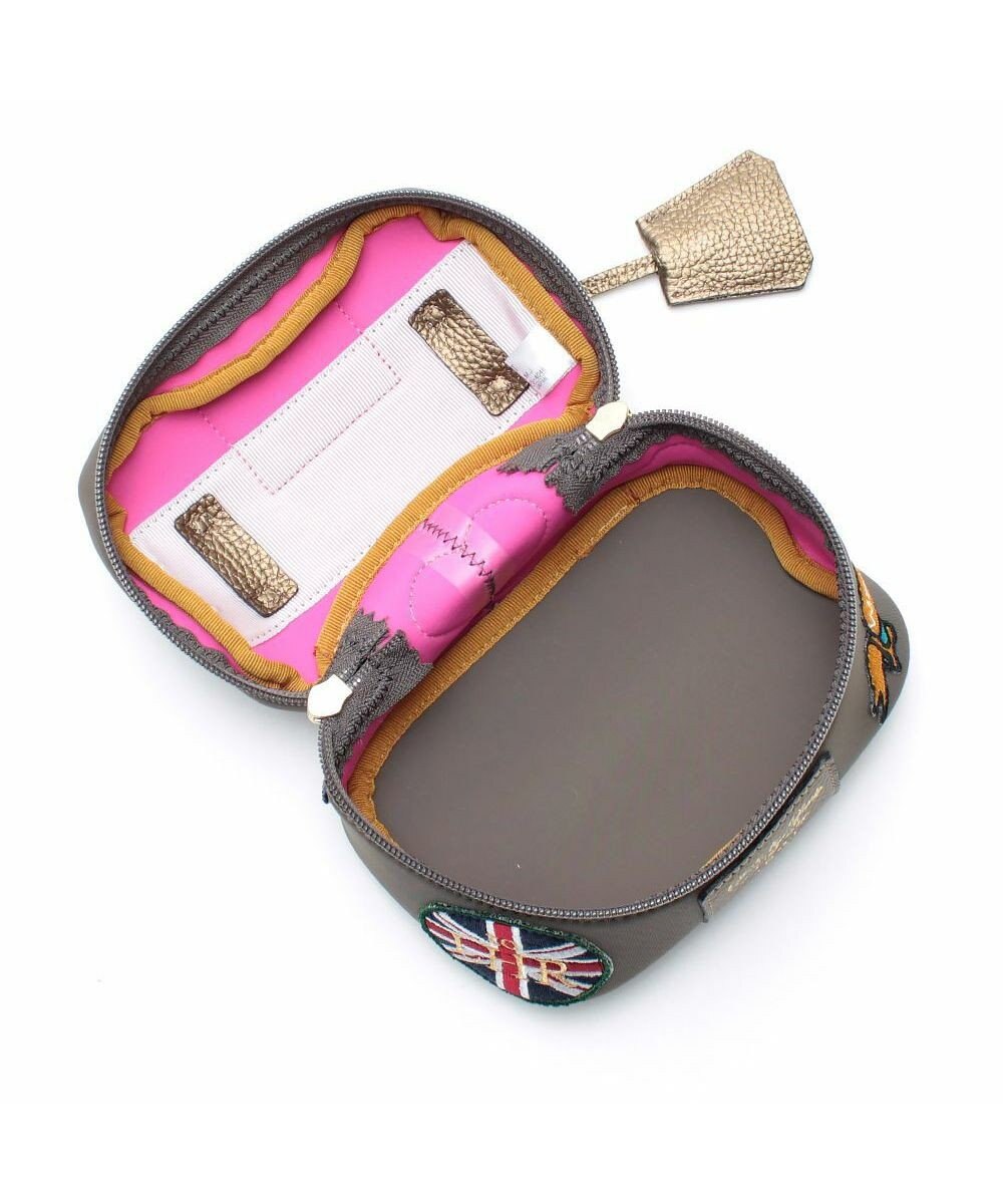 A.D.M.J. 【魔法の様に軽い】マジックライト/フラッグワッペンバニティバッグS 