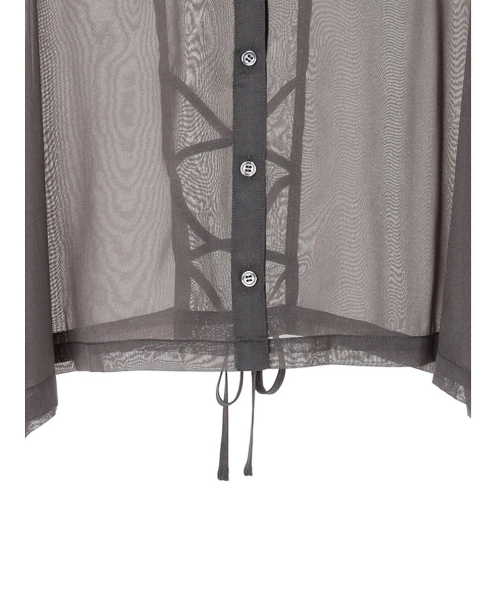 Green Parks ＥＧＯＩＳＴ　短丈シアーシャツ 