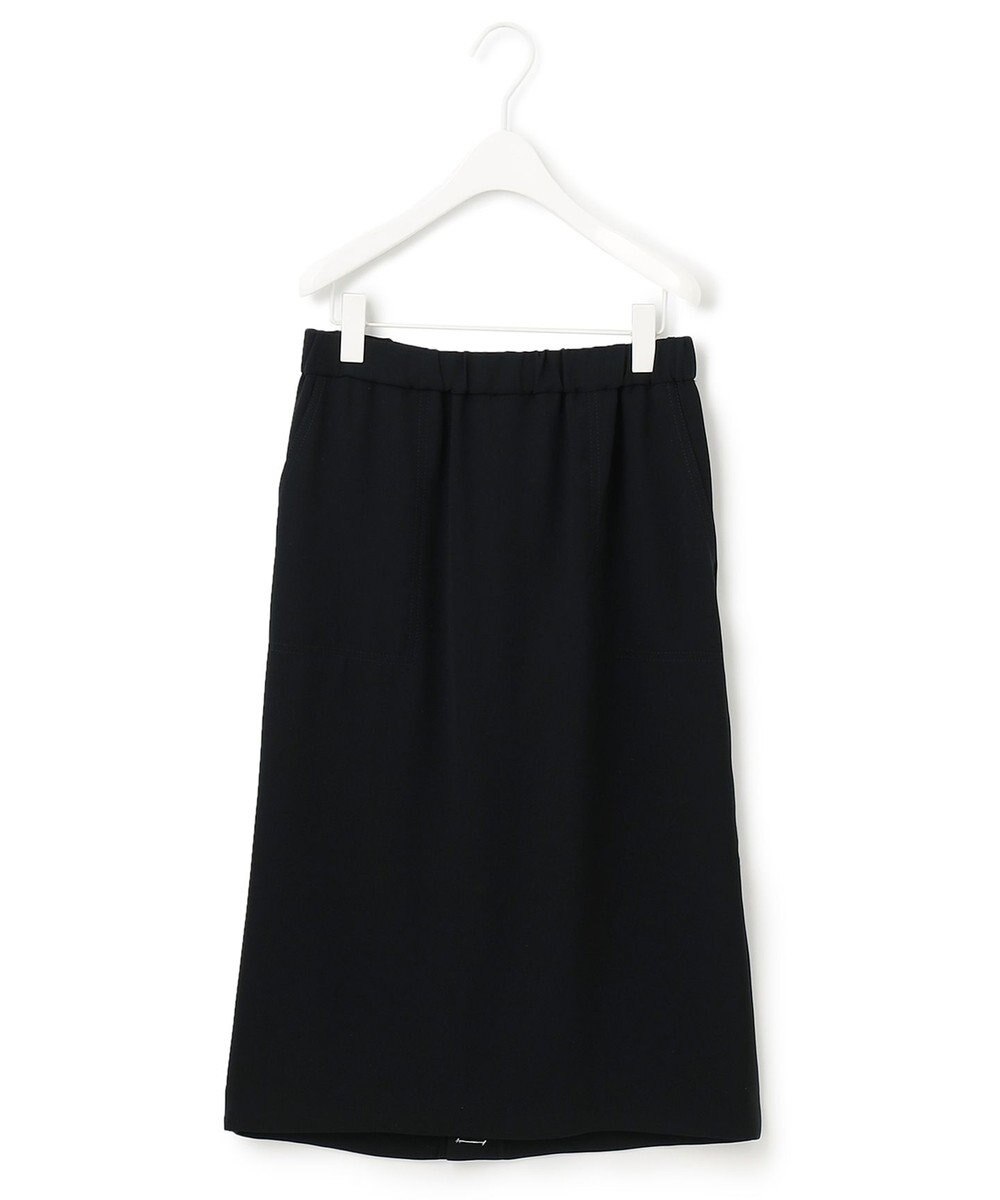 ICB 【WEB限定カラーあり・洗える】ライトダブルクロス スカート 