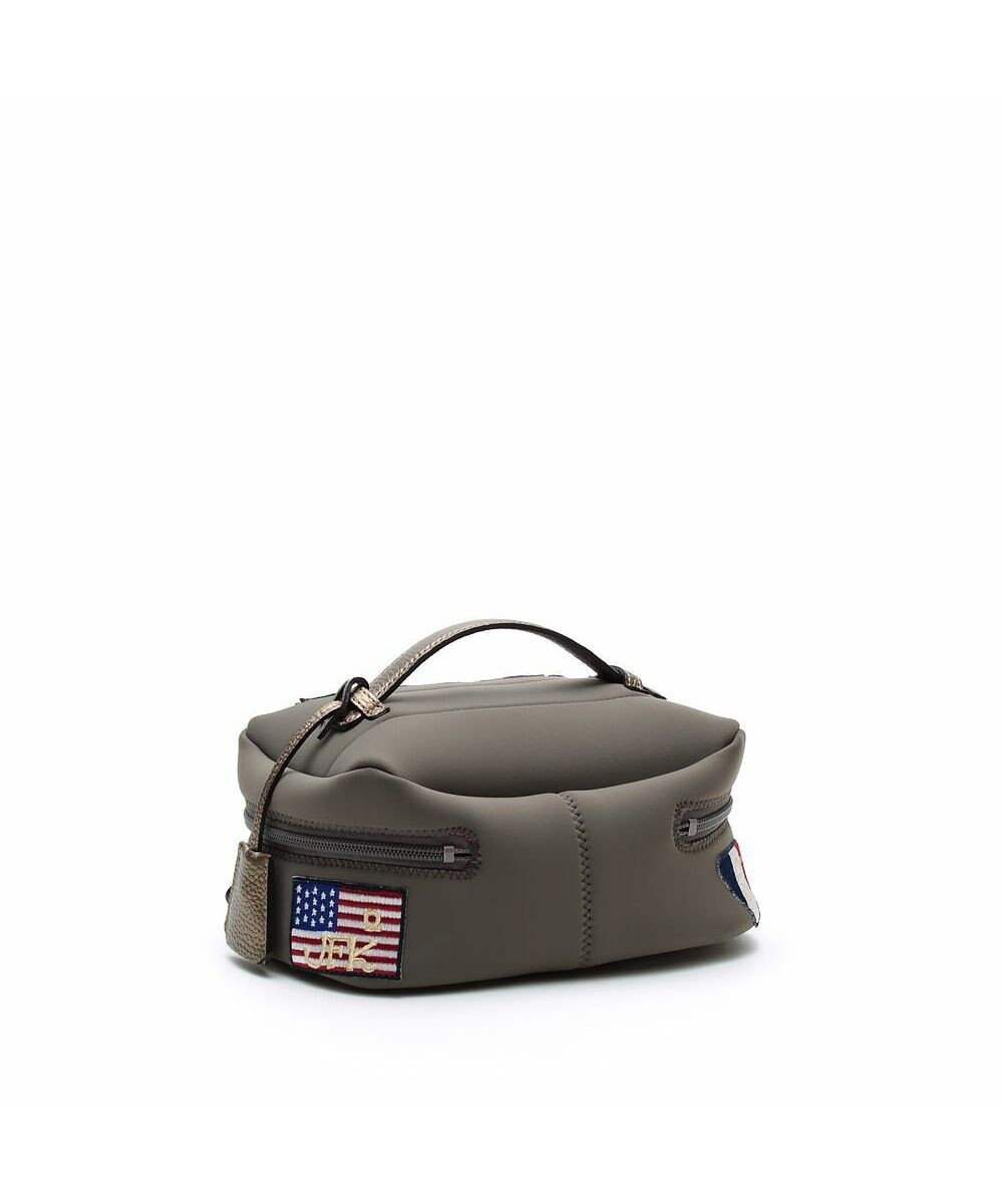 A.D.M.J. 【魔法の様に軽い】マジックライト/フラッグワッペンバニティバッグM 