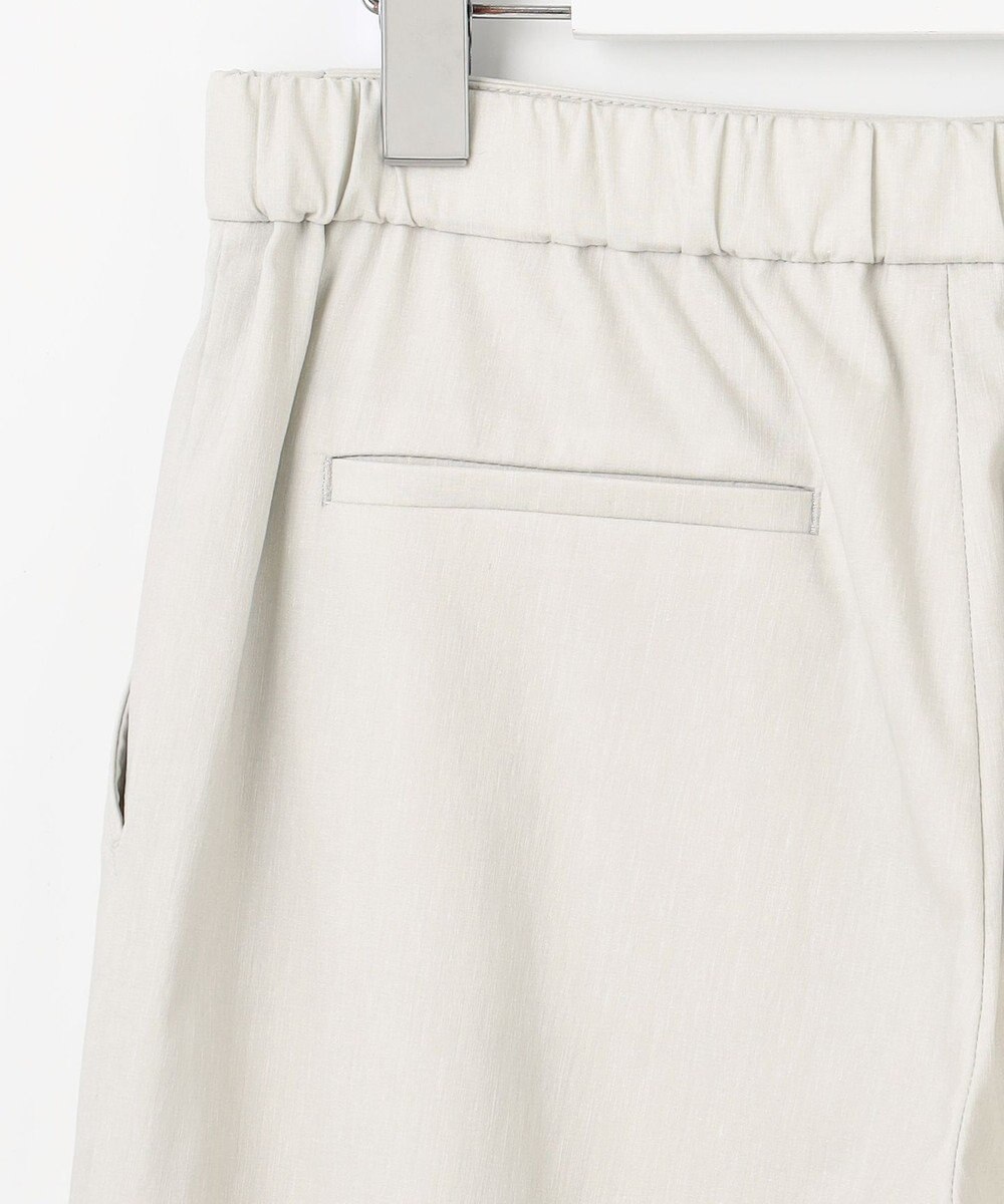 J.PRESS LADIES 【洗える】セルロースリネンストレッチ イージー パンツ 