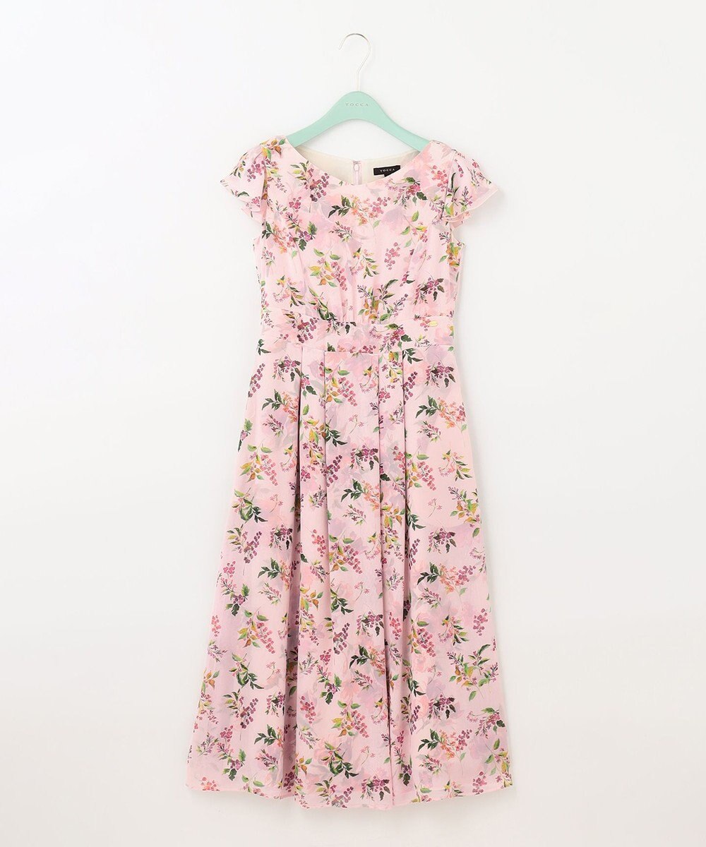 TOCCA 【洗える！】WATERCOLOR HARMONY ロングドレス 