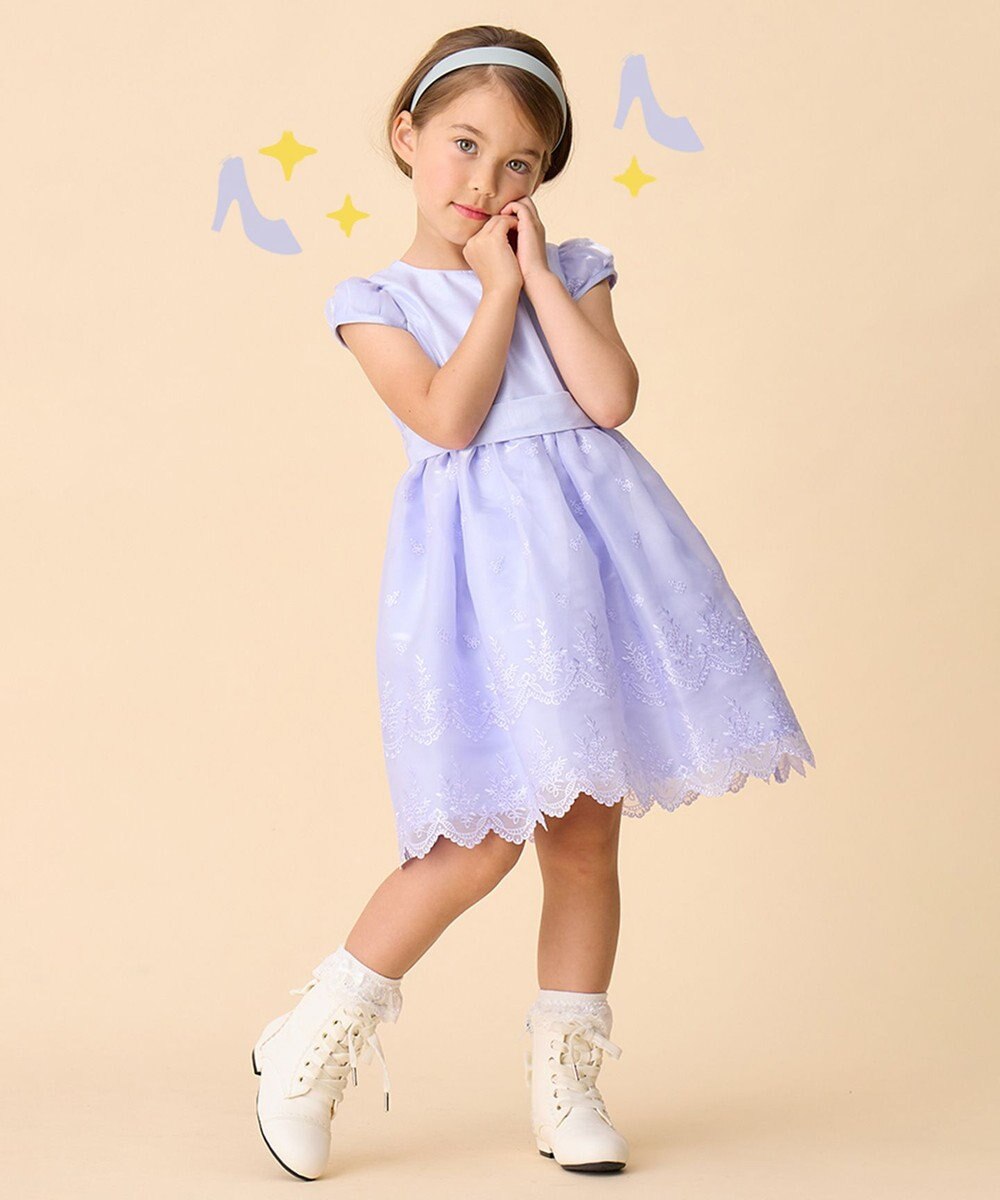 ANY KIDS バックサテンシャンタン ドレス 