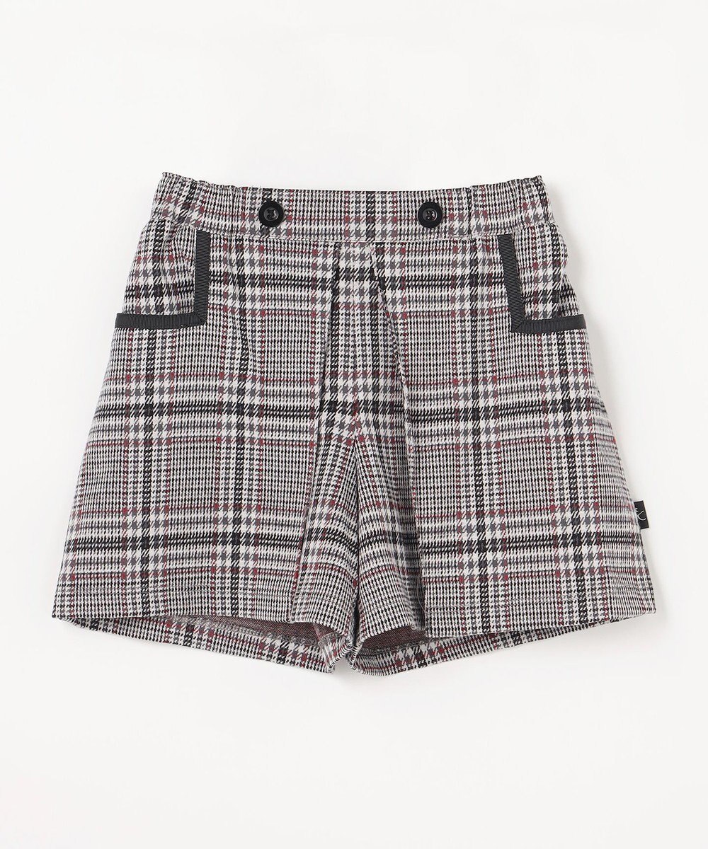 組曲 KIDS 【110-140㎝】レディチェック キュロット 