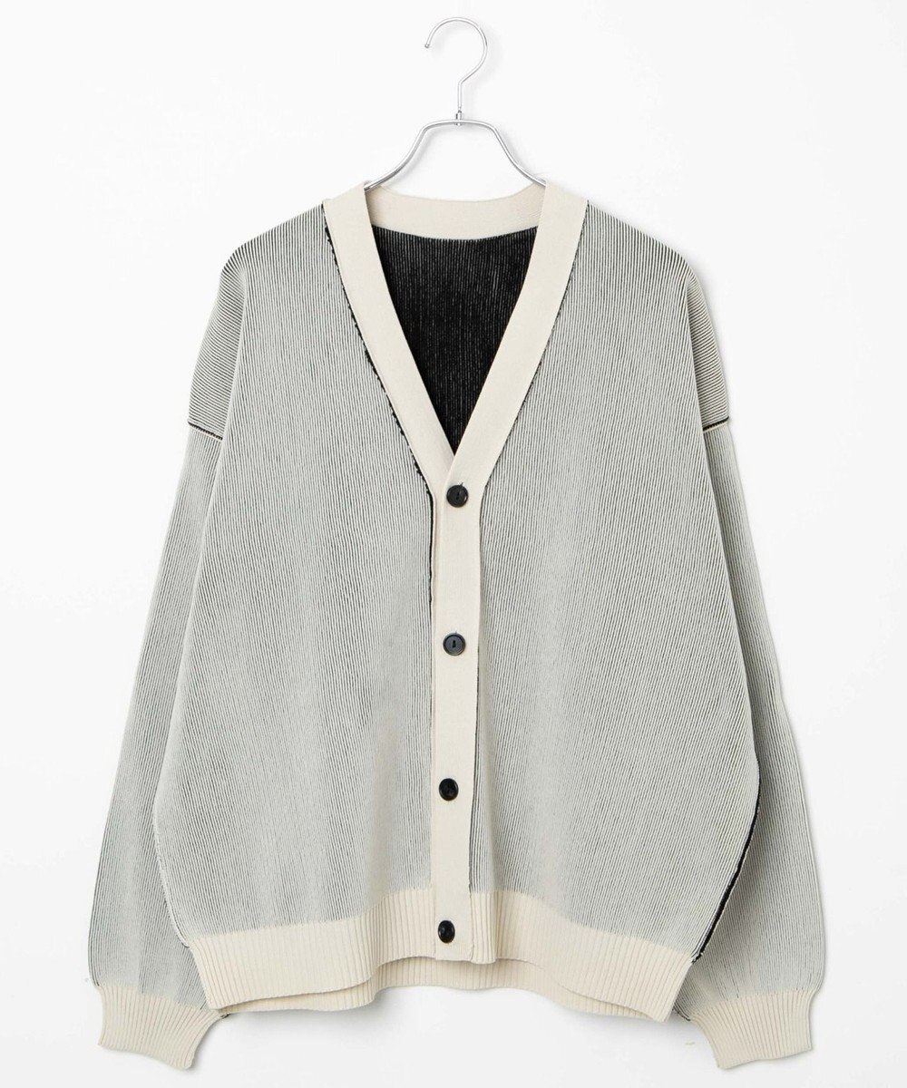 WEGO クリアライトリバーシブルカーディガン 