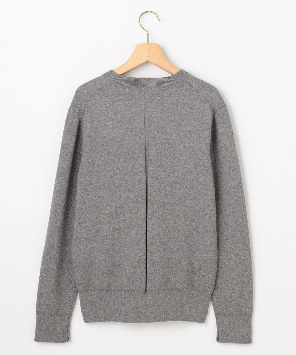 組曲 S 【加藤ローサさん着用】コットンカシミヤMIX刺繍入りニット 