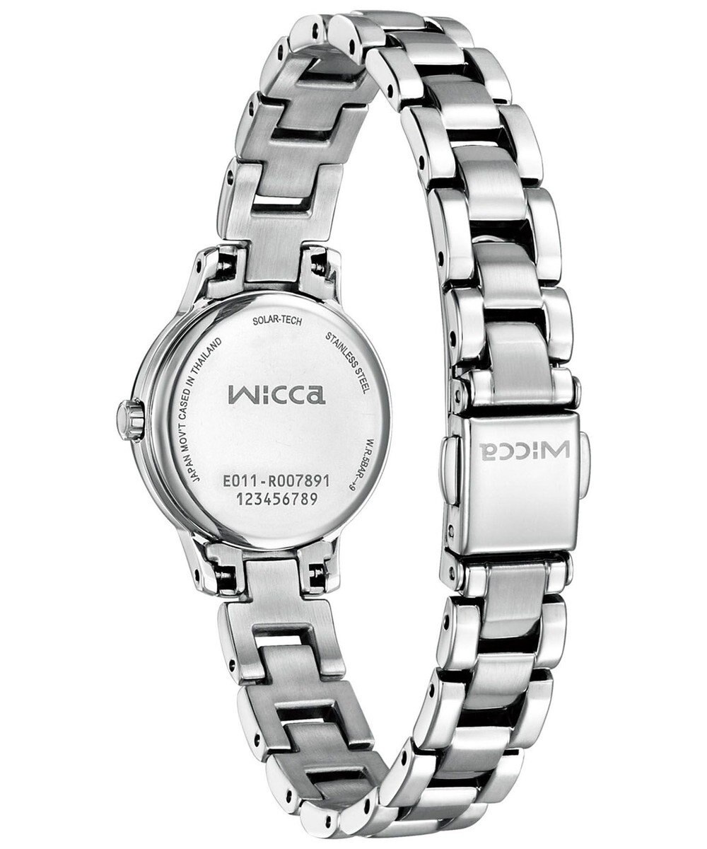 CITIZEN 【ソーラーテック デイトモデル】バンド調節が簡単なメタルバンドウオッチ 