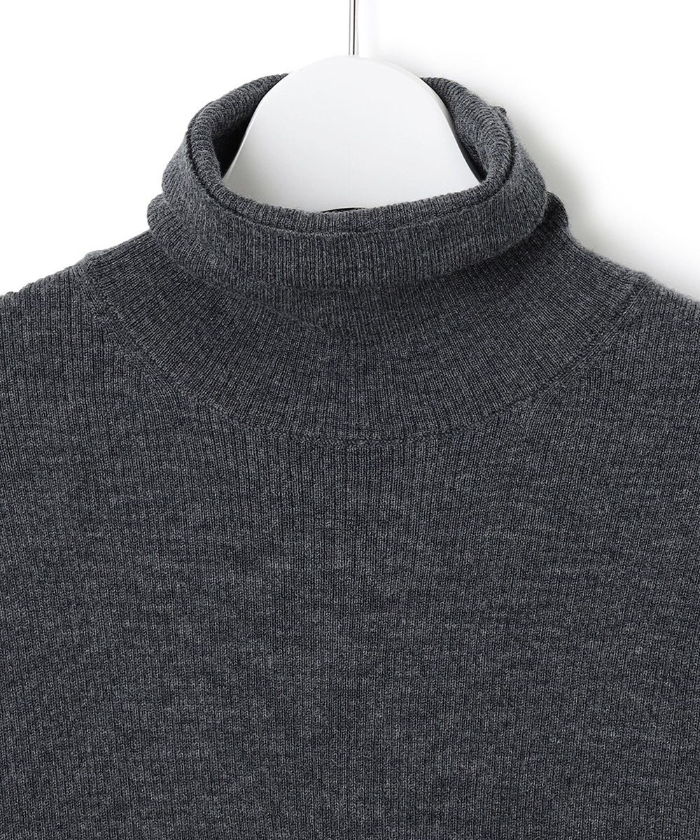 23区 【CLASSY.1月号掲載】ウーステッドウール タートルネック ニット 