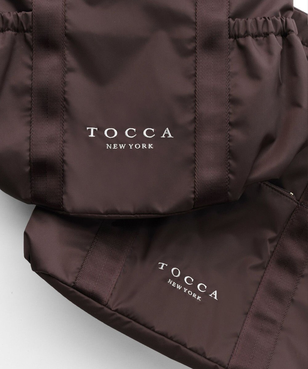 TOCCA 【WEB＆一部店舗限定・環境にやさしい素材】SANA SIDEPOCKET TOTE トートバッグ 