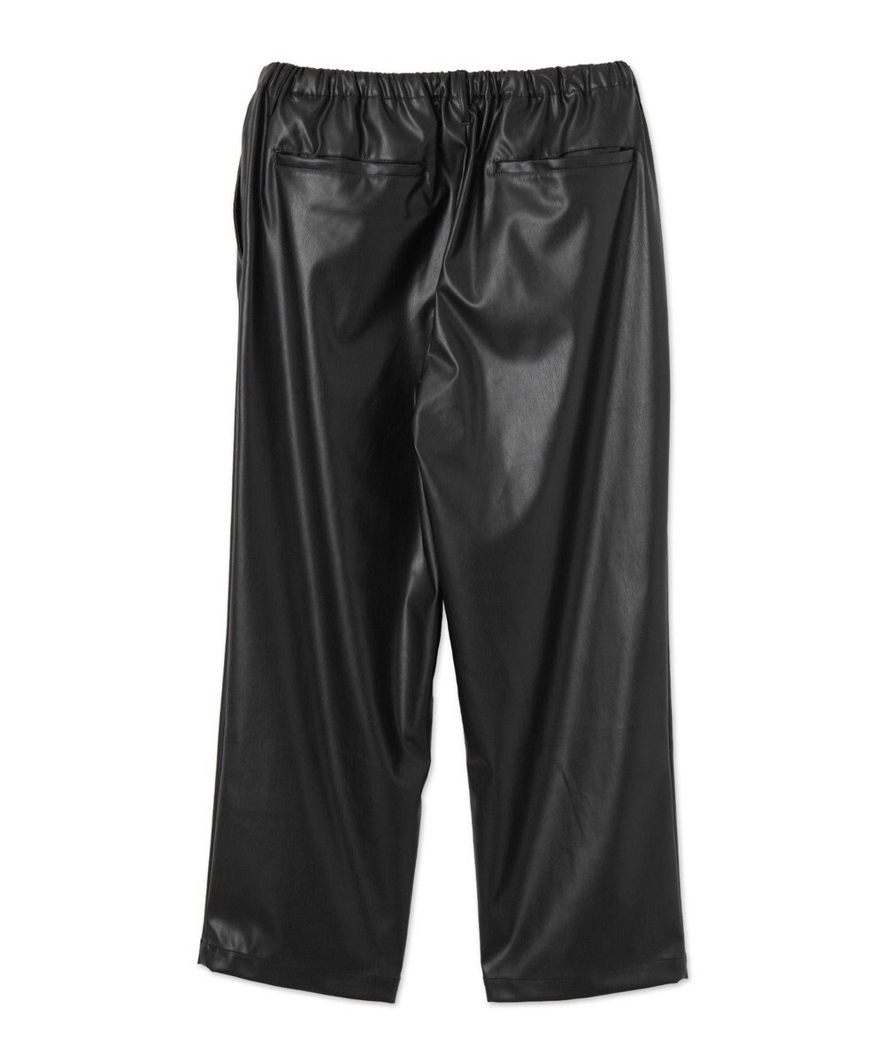 WEGO 【ユニセックス着用ITEM】合皮イージータックパンツ 