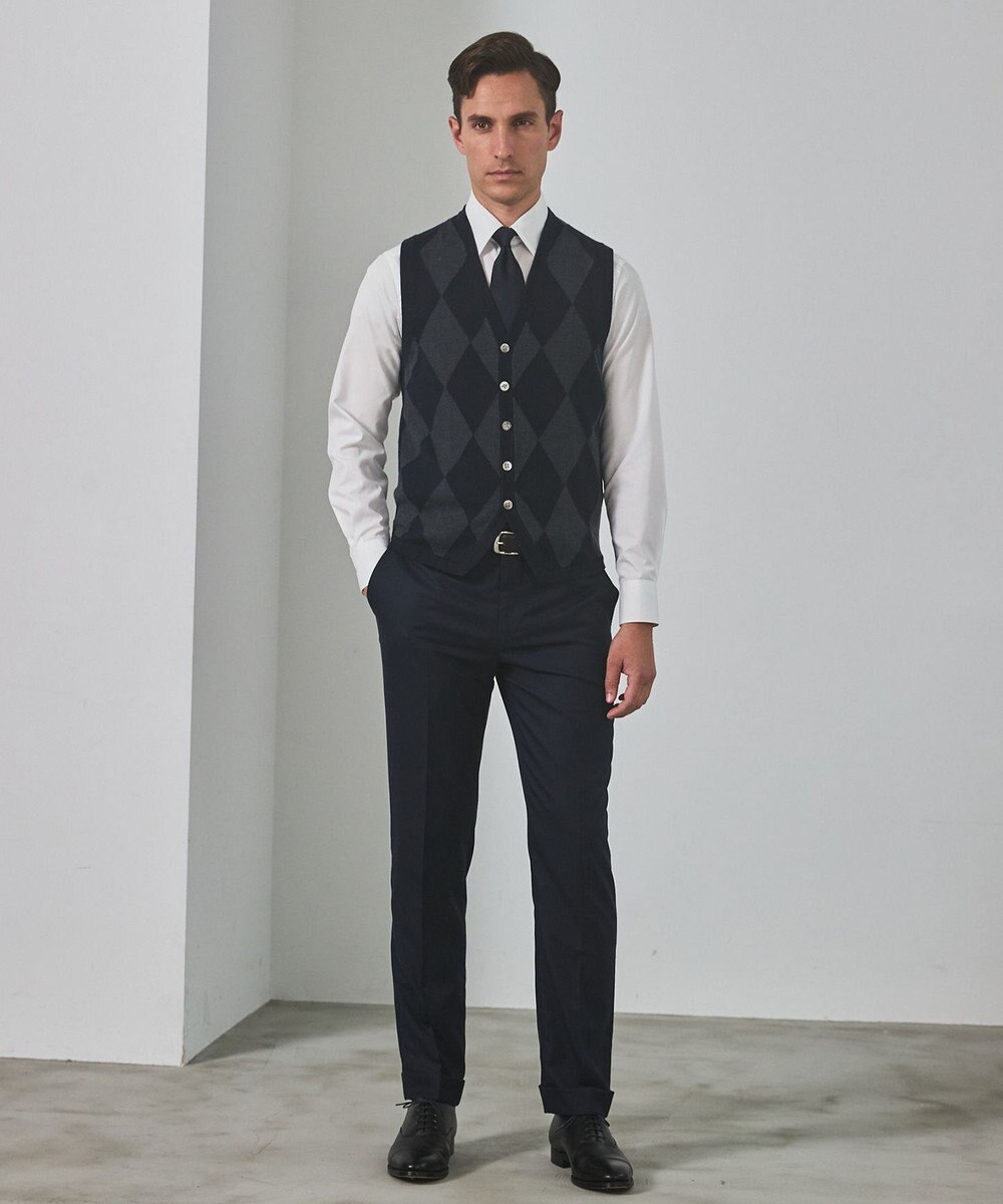 GOTAIRIKU セレモニー/お受験に最適【日本製】シルク ネクタイ_紺無地 