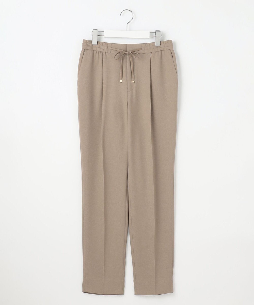 自由区 L 【洗える】ツイステッドダブルクロス テーパード パンツ 