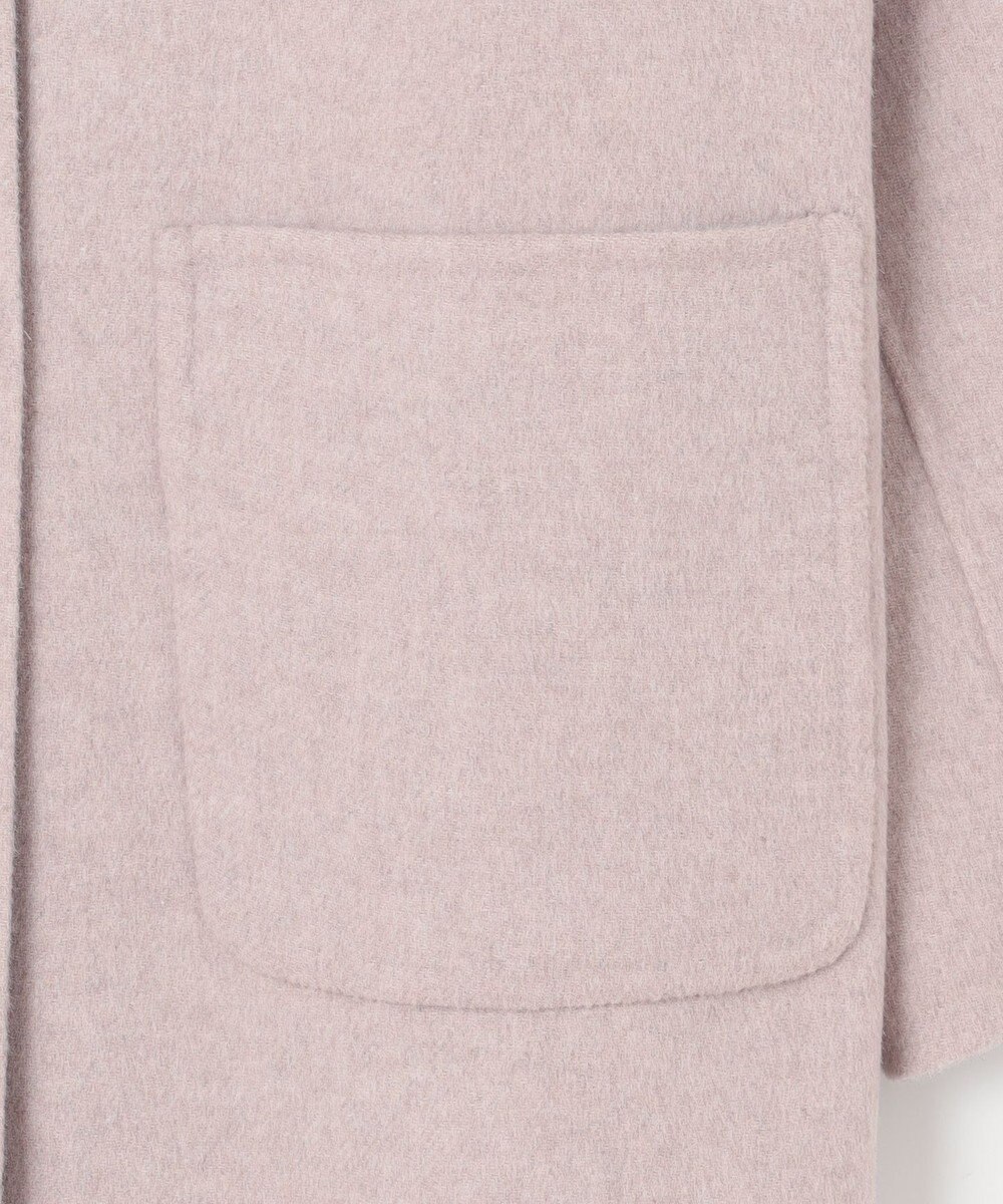 J.PRESS LADIES L 【リバーシブル】ウールナイロン リバー ミドル コート 