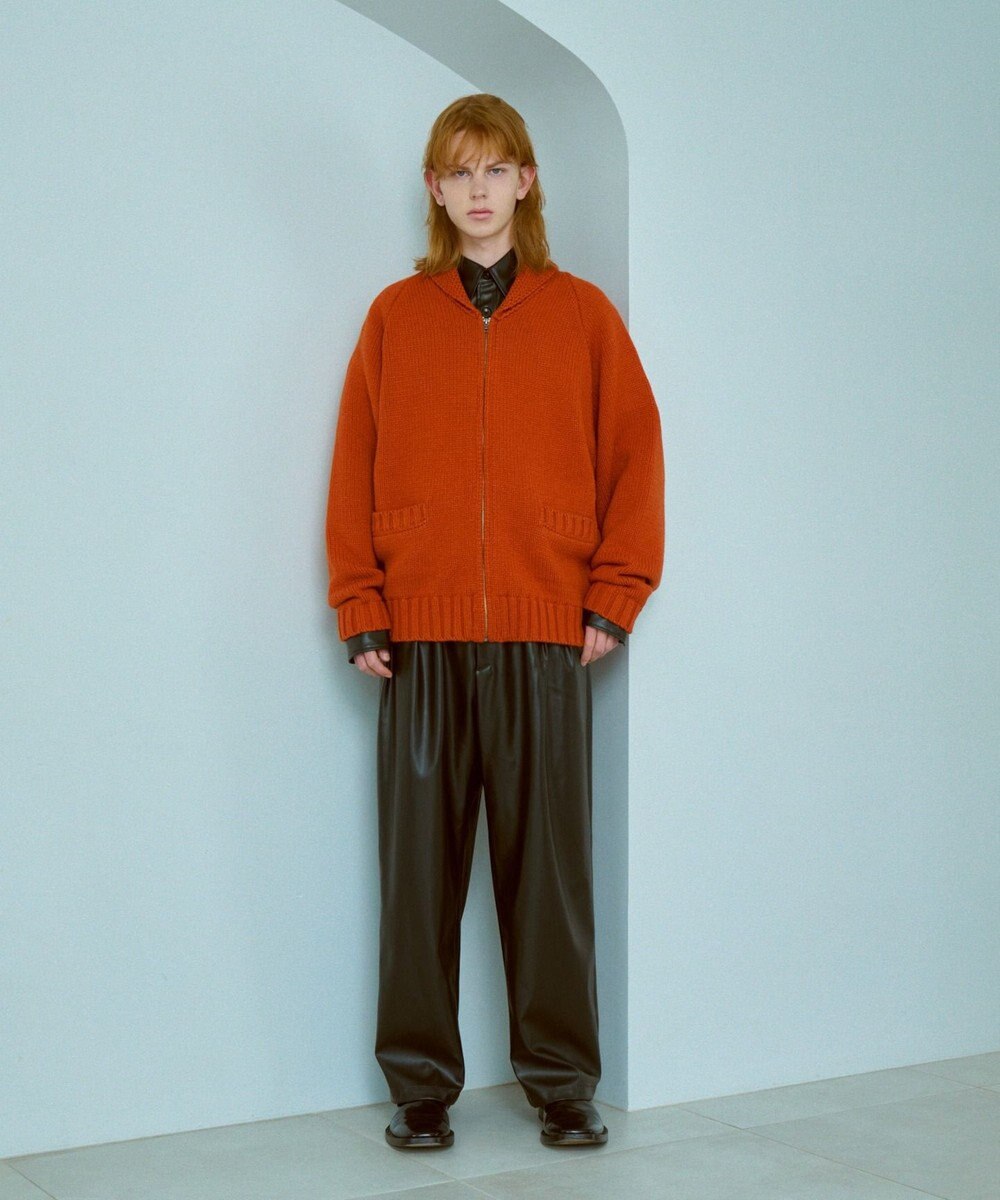 WEGO 【ユニセックス着用ITEM】合皮イージータックパンツ 