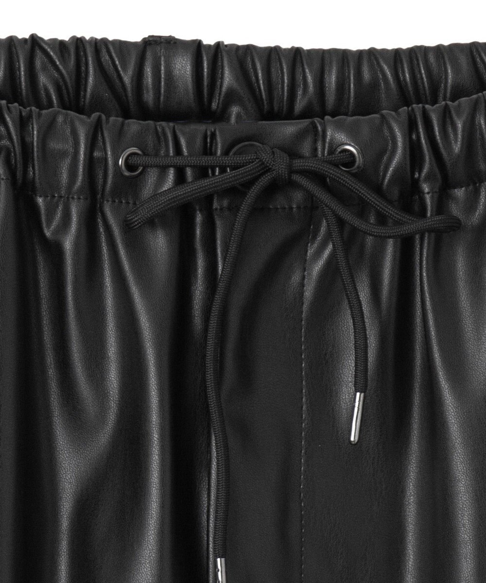 WEGO 【ユニセックス着用ITEM】合皮イージータックパンツ 