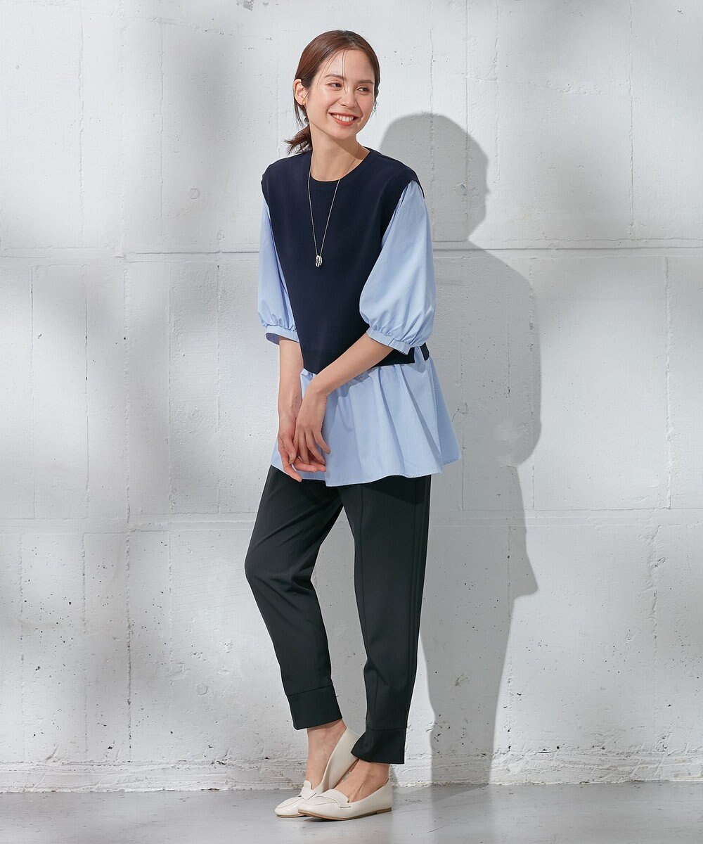 ANY L 【洗濯機可能/ウエストゴム】楽映えショグパン 