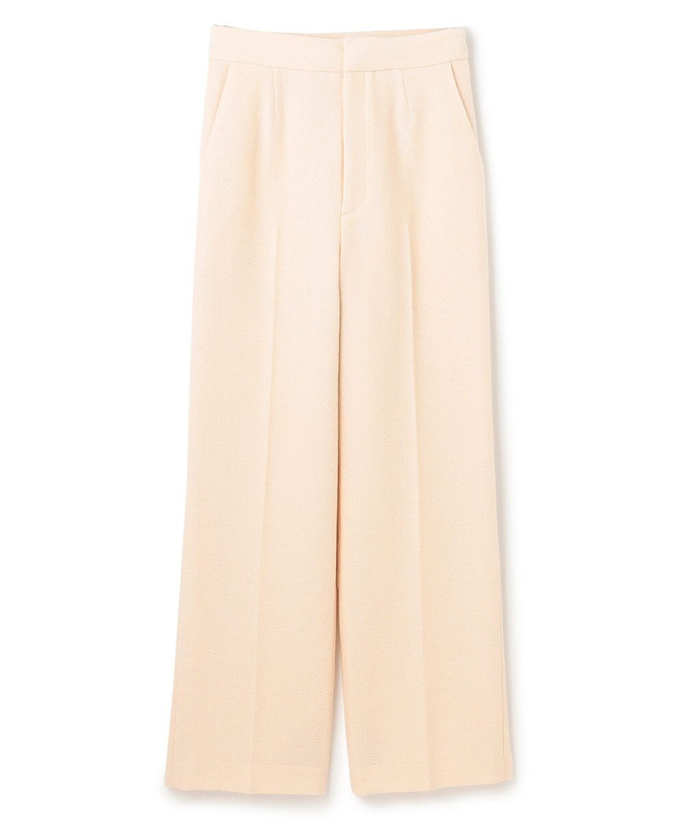 BEIGE， MILLAM / フェイクレザーパッチワイドパンツ 